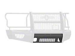 Road Armor Non-Winch Plate for Vaquero Series Front Bumper; Satin Black (15-17 F-150, Excluding Raptor)