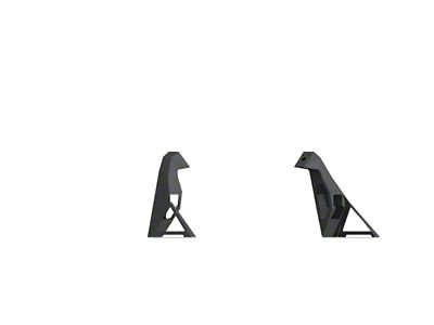 Road Armor iDentity Hyve Mesh Headache Rack with Dual 10-Inch Center Light Pod with Third Brake Light Relief; Raw Steel (09-18 RAM 1500 w/o RAM Box)