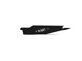 Road Armor Skid Plate for Spartan Front Bumper; Textured Black (13-18 RAM 1500)