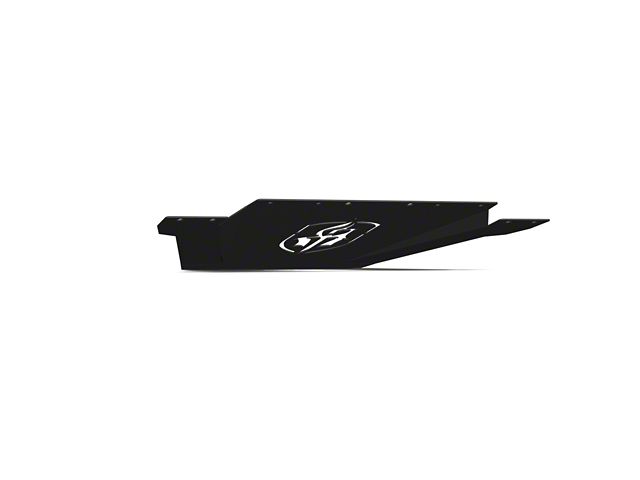 Road Armor Skid Plate for Spartan Front Bumper; Textured Black (13-18 RAM 1500)