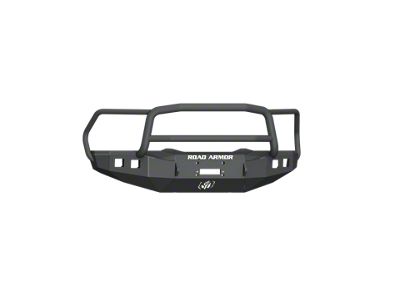 Road Armor Stealth Winch Front Bumper with Lonestar Guard; Textured Black (15-18 RAM 1500 Rebel)
