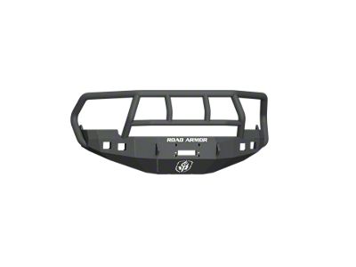 Road Armor Stealth Winch Front Bumper with Titan II Guard; Textured Black (09-12 RAM 1500)