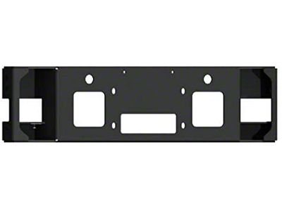 Road Armor Winch Plate for Vaquero Front Bumper; Textured Black (13-18 RAM 1500)
