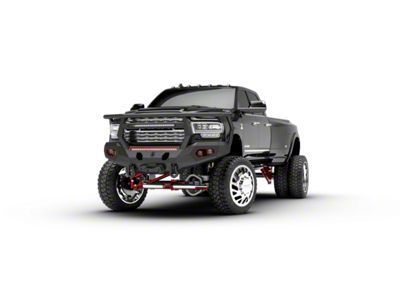 Road Armor Evolution Front Bumper with Reaper Guard; Satin Black (19-24 RAM 2500)