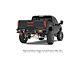 Road Armor iDentity Beauty Ring Rear Bumper with Shackle End Pods and Accent Lights; Raw Steel (19-24 RAM 2500)