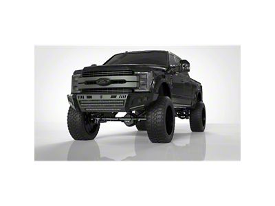 Road Armor iDentity Hyve Mesh Front Bumper with Double Cube Light Pods; Raw Steel (19-24 RAM 2500)