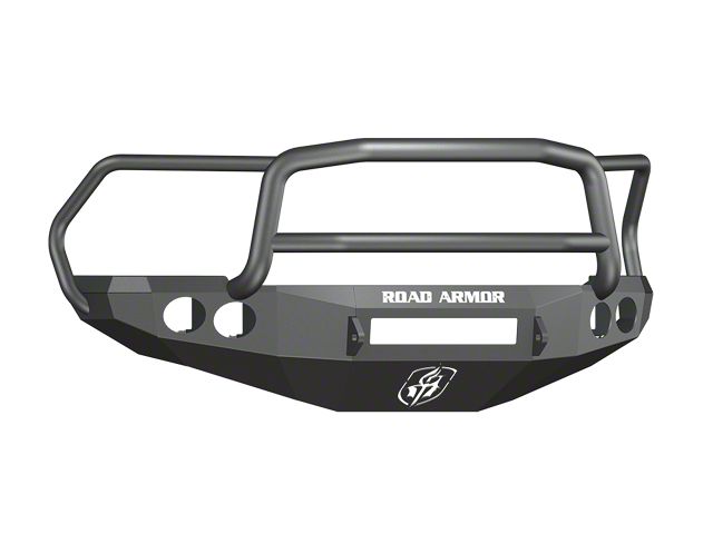 Road Armor Stealth Non-Winch Front Bumper with Lonestar Guard; Textured Black (10-18 RAM 2500)