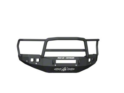 Road Armor Stealth Non-Winch Front Bumper with Lonestar Guard; Textured Black (19-24 RAM 2500)