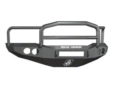 Road Armor Stealth Non-Winch Front Bumper with Lonestar Guard; Textured Black (06-09 RAM 2500)