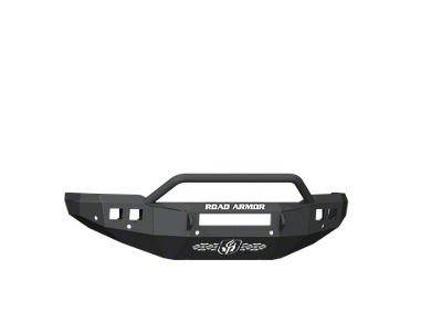 Road Armor Stealth Non-Winch Front Bumper with Pre-Runner Guard; Textured Black (19-24 RAM 2500)