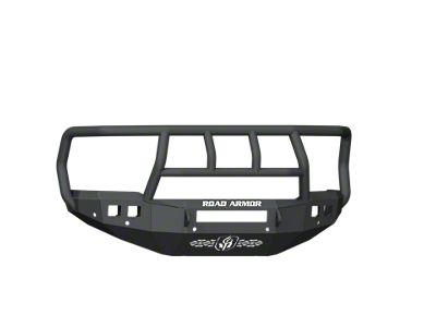 Road Armor Stealth Non-Winch Front Bumper with Titan II Guard; Textured Black (19-24 RAM 2500)