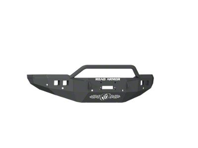 Road Armor Stealth Wide Fender Flare Winch Front Bumper with Pre-Runner Guard; Textured Black (19-24 RAM 2500)