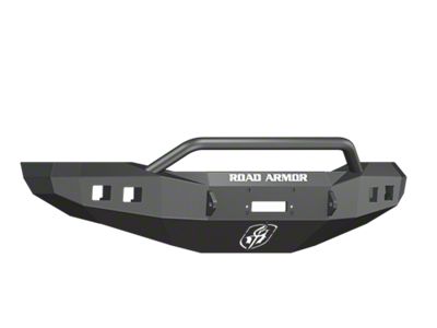 Road Armor Stealth Winch Front Bumper with Pre-Runner Guard; Textured Black (06-09 RAM 2500)