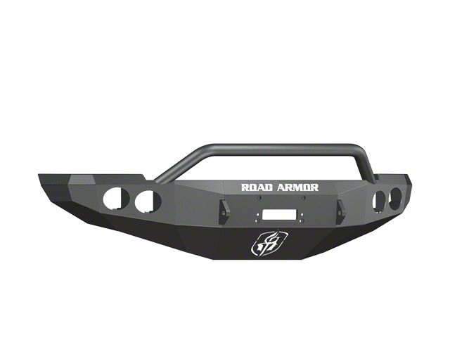 Road Armor Stealth Winch Front Bumper with Pre-Runner Guard; Textured Black (10-18 RAM 2500)