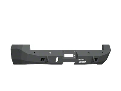 Road Armor Stealth Winch Rear Bumper; Pre-Drilled for Backup Sensors; Textured Black (10-18 RAM 2500)