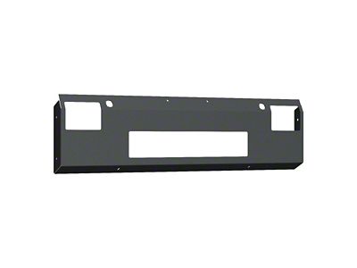 Road Armor Non-Winch Plate for Vaquero Front Bumper; Textured Black (19-24 RAM 2500)