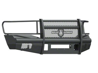 Road Armor Vaquero Non-Winch Front Bumper with Full Guard; Textured Black (06-09 RAM 2500)