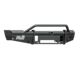 Road Armor Vaquero Non-Winch Front Bumper with Pre-Runner Guard and 2-Inch Receiver Hitch; Textured Black (10-18 RAM 2500)