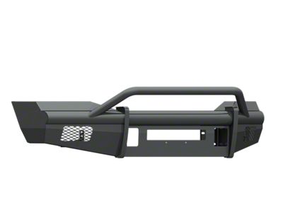 Road Armor Vaquero Non-Winch Front Bumper with Pre-Runner Guard; Textured Black (06-09 RAM 2500)