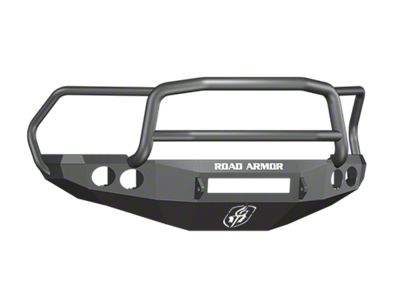 Road Armor Stealth Non-Winch Front Bumper with Lonestar Guard; Textured Black (10-18 RAM 3500)