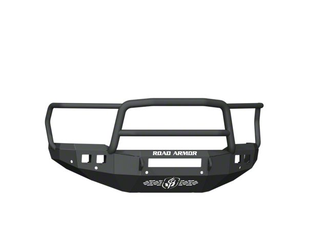 Road Armor Stealth Non-Winch Front Bumper with Lonestar Guard; Textured Black (19-24 RAM 3500)
