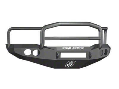 Road Armor Stealth Non-Winch Front Bumper with Lonestar Guard; Textured Black (06-09 RAM 3500)