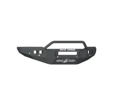 Road Armor Stealth Wide Fender Flare Non-Winch Front Bumper with Pre-Runner Guard; Textured Black (19-24 RAM 3500)