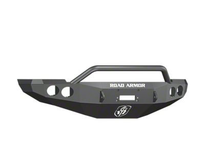 Road Armor Stealth Winch Front Bumper with Pre-Runner Guard; Textured Black (10-18 RAM 3500)