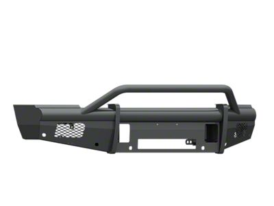 Road Armor Vaquero Non-Winch Front Bumper with Pre-Runner Guard; Textured Black (10-18 RAM 3500)