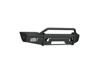 Road Armor Vaquero Non-Winch Front Bumper with Pre-Runner Guard; Textured Black (19-24 RAM 3500)