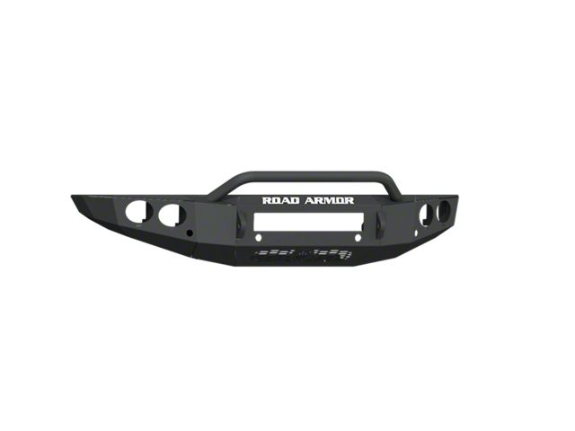 Road Armor Stealth Non-Winch Front Bumper with Pre-Runner Guard; Textured Black (19-23 Ranger)