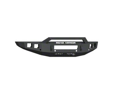 Road Armor Stealth Non-Winch Front Bumper with Sheetmetal Pre-Runner Guard; Textured Black (19-23 Ranger)