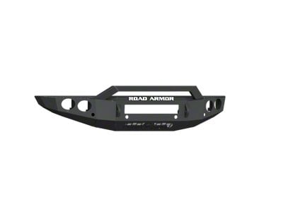 Road Armor Stealth Non-Winch Front Bumper with Sheetmetal Pre-Runner Guard; Textured Black (19-23 Ranger)