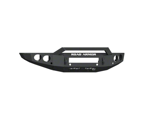 Road Armor Stealth Non-Winch Front Bumper with Sheetmetal Pre-Runner Guard; Textured Black (19-23 Ranger)
