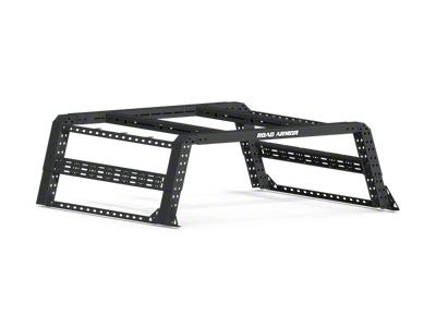 Road Armor TRECK Overland Adjustable Bed Rack System; Textured Black (19-25 Ranger)