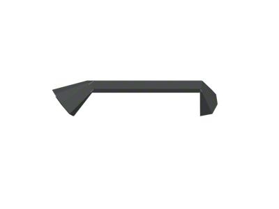 Road Armor Sheetmetal Pre-Runner Guard for Spartan Front Bumper; Textured Black (19-21 Sierra 1500)