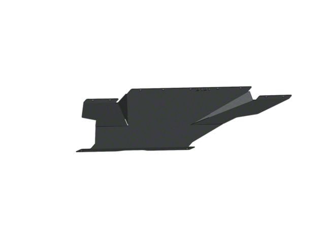 Road Armor Skid Plate for Spartan Front Bumper; Textured Black (19-21 Sierra 1500)