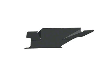 Road Armor Skid Plate for Spartan Front Bumper; Textured Black (19-21 Sierra 1500)