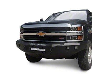 Road Armor Stealth Non-Winch Front Bumper; Textured Black (19-21 Sierra 1500)