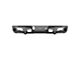 Road Armor iDentity Beauty Ring Rear Bumper with Shackle End Pods and Accent Lights; Light Textured Black (15-19 Sierra 2500 HD)