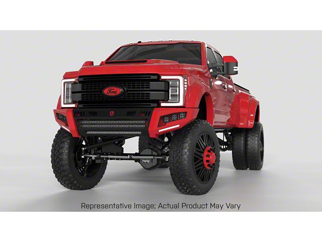 Road Armor iDentity Hyve Mesh Front Bumper with WIDE End Pods and Triple Cube Light Pods; Raw Steel (20-23 Sierra 2500 HD)