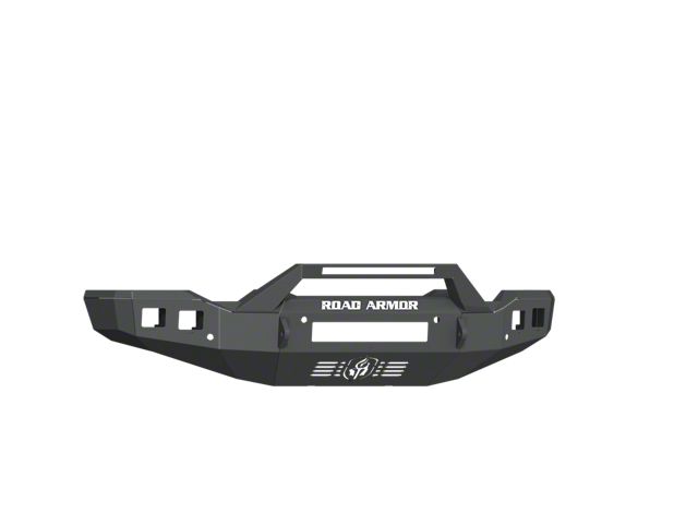 Road Armor Stealth Non-Winch Front Bumper with Sheetmetal Pre-Runner Guard; Textured Black (20-23 Sierra 2500 HD)