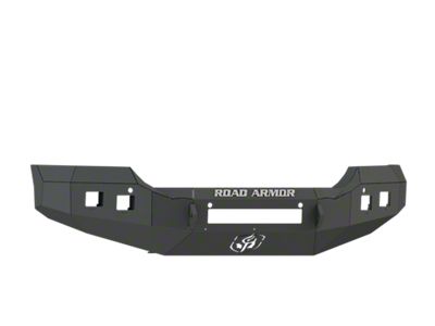 Road Armor Stealth Non-Winch Front Bumper; Textured Black (15-19 Sierra 2500 HD)