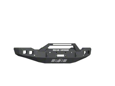 Road Armor Stealth Winch Front Bumper with Sheetmetal Pre-Runner Guard; Textured Black (20-23 Sierra 2500 HD)