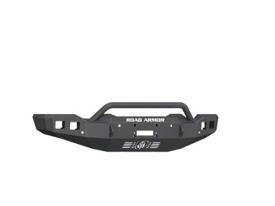 Road Armor Stealth Winch Front Bumper with Pre-Runner Guard; Textured Black (20-23 Sierra 2500 HD)