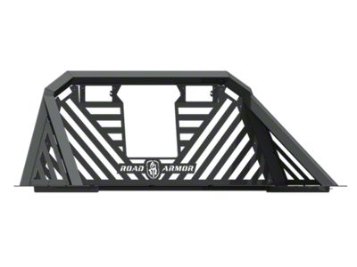 Road Armor Stealth Headache Rack; Textured Black (15-19 Sierra 3500 HD)