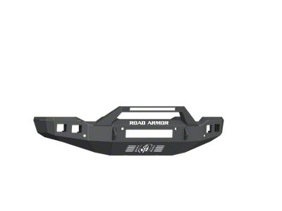 Road Armor Stealth Non-Winch Front Bumper with Sheetmetal Pre-Runner Guard; Textured Black (20-23 Sierra 3500 HD)