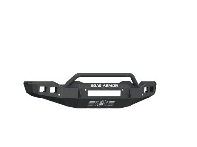 Road Armor Stealth Non-Winch Front Bumper with Pre-Runner Guard; Textured Black (20-23 Sierra 3500 HD)