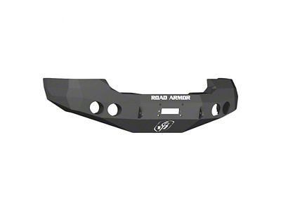 Road Armor Stealth Winch Front Bumper; Textured Black (07-10 Sierra 3500 HD)