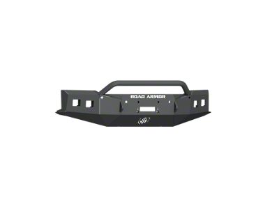 Road Armor Stealth Winch Front Bumper with Pre-Runner Guard; Textured Black (19-21 Silverado 1500)